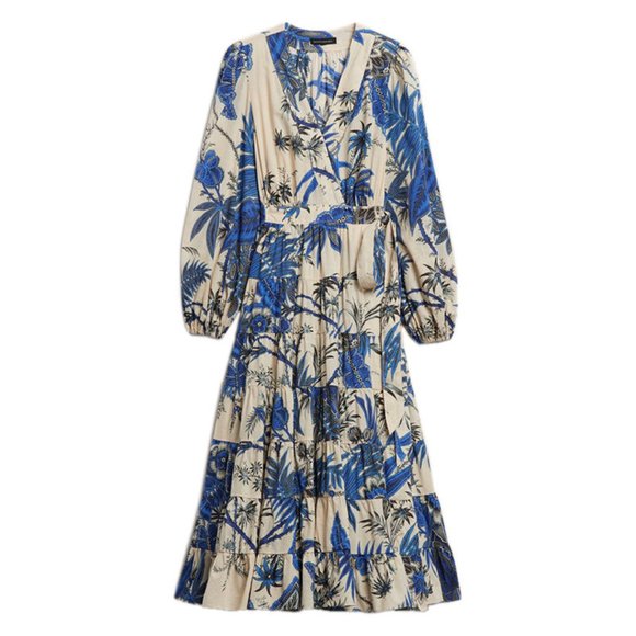 Banana Republic Dresses & Skirts - Banana Republic Stampa Cotton Wrap Dress (with pockets!)